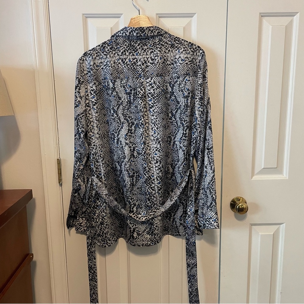 Cache Snake Print Blouse - Picture 3 of 5